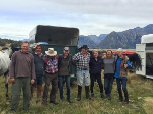 Proud cattle drivers