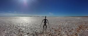 Lake Ballard, Sculptures of Antony Gormley