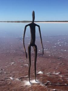 Sculptures of Antony Gormley, Lake Ballard