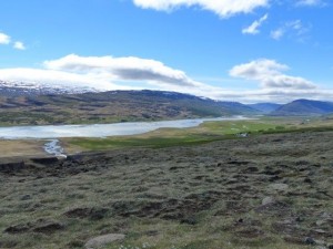 To Hengifoss Waterfall       