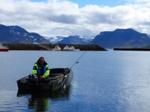 Gone fishing     