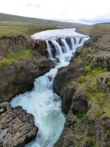 Vididalsa in Kolugljufur gorge      