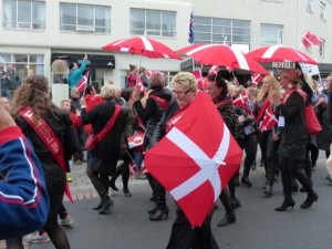 Ladies Circle parade, Akureyri   