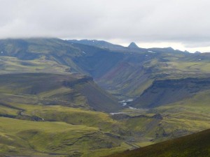 Eldgja Schlucht  