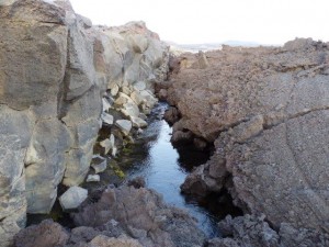 Holuhraun - old meets new lava  