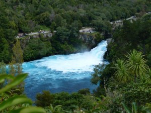 Huka Falls near Lake Taupo  