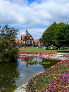 Rotorua's former Bath House  