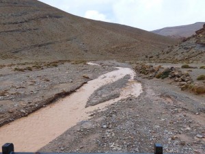 This is the road and not a river
