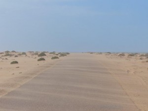 Road to Laayoune