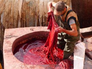 Tannery, Fes