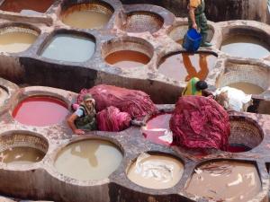 Tannery, Fes